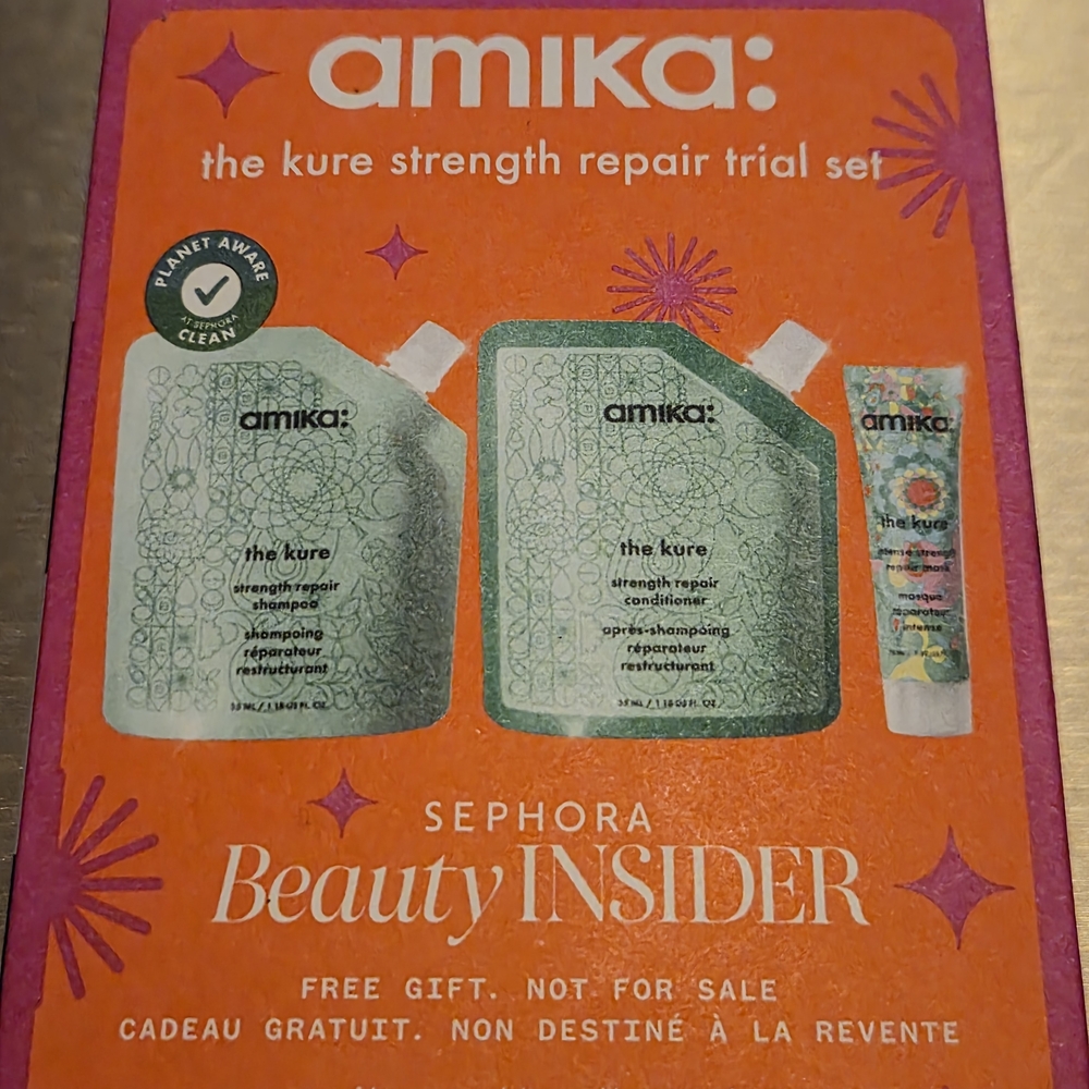 Amika The Kure Strength Repair Trial Set